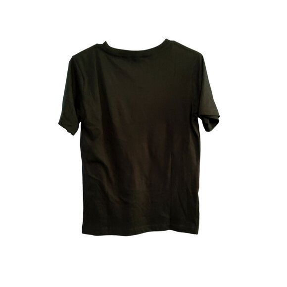 Crew Neck Design Air Jordan Boys Black T-Shirt With Graphic Logo Size L - Picture 2 of 4